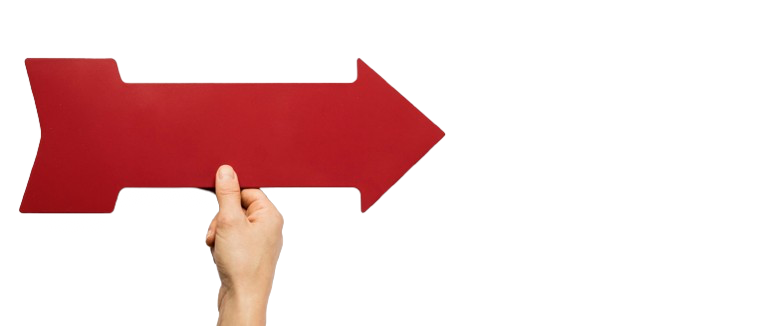 strzałka pokazująca na wyszukiwarkę